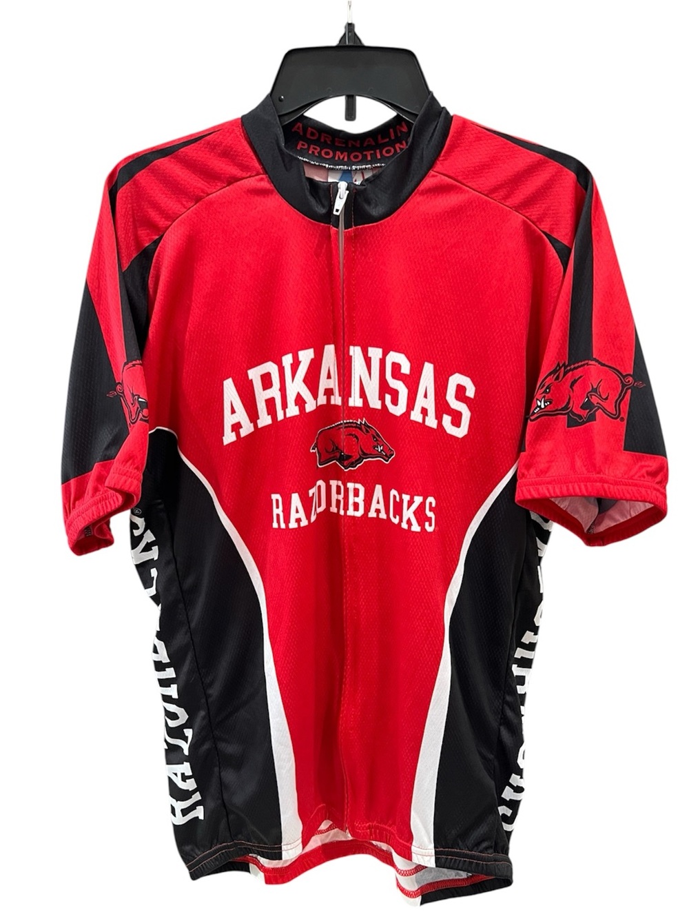 Adrenaline Promotions University of Arkansas Razorbacks Cycling Jersey XL